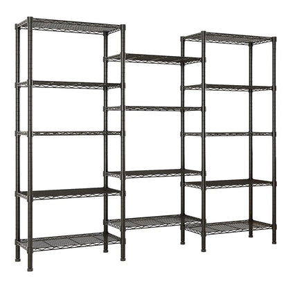 Kitchen Rack: 62.6'' W Metal Shelving Unit