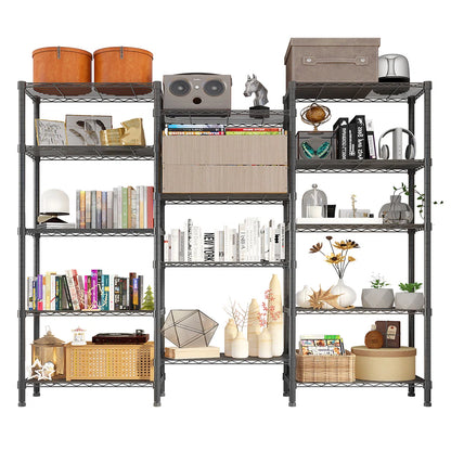Kitchen Rack: 62.6'' W Metal Shelving Unit