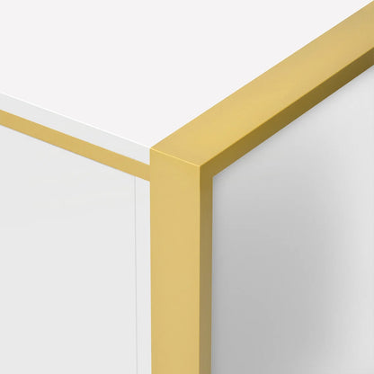 tv panel: 70.9'' Wide Modern tv panel with Open Shelves and Cable Management System