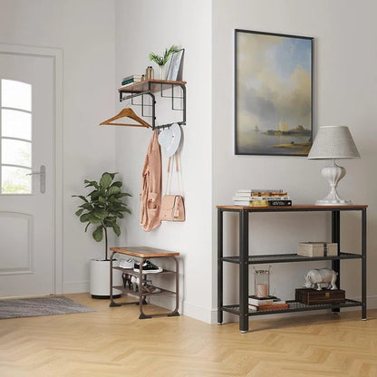 Shoe Rack: 7 Pair Shoe Storage Bench