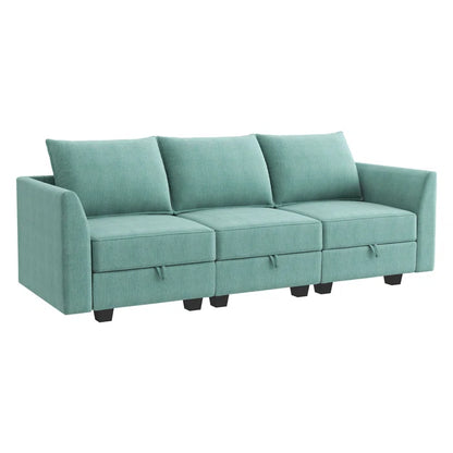 7 Seater Sofa Set:  87.01'' Upholstered Sofa for Stylish Living Room
