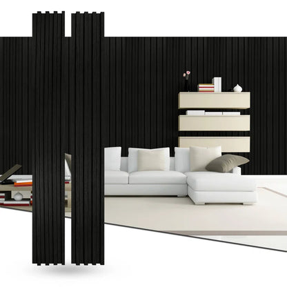 tv panel: Wood Wall Panels 94.5" Long, Decorative 3D Interior Shiplap Set