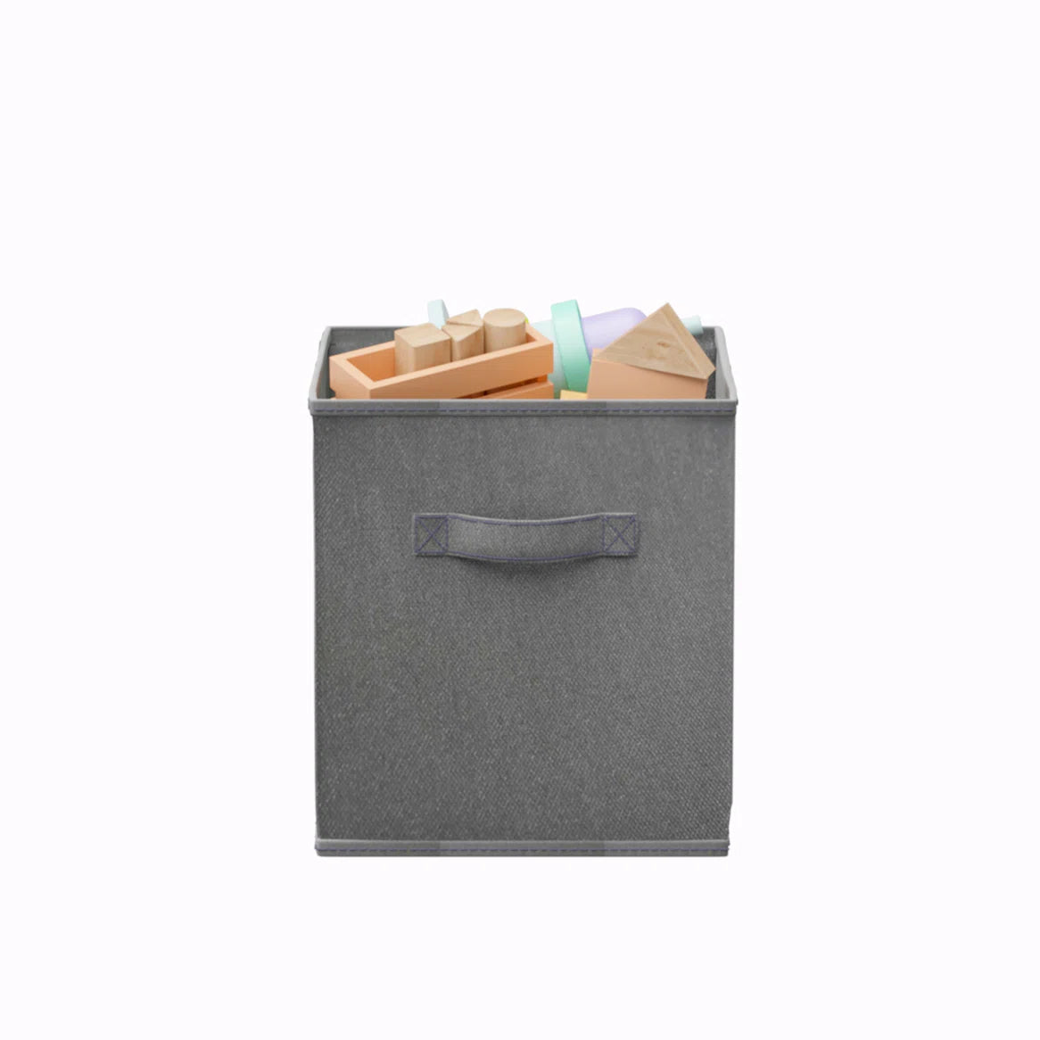 Kids Toy Storage Unit: Multi-Layer Wooden Bookcase with Front-Facing Display