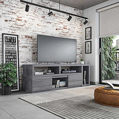 tv panel: Adjustable  tv panel Console with Expandable Frame and 2 Drawers