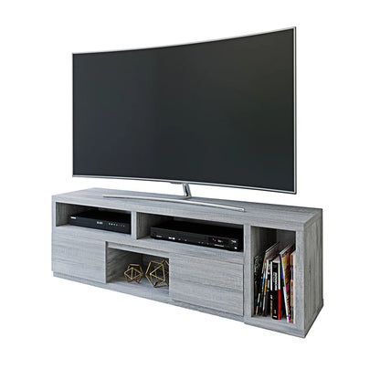 tv panel: Adjustable  tv panel Console with Expandable Frame and 2 Drawers