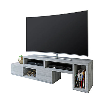 tv panel: Adjustable  tv panel Console with Expandable Frame and 2 Drawers