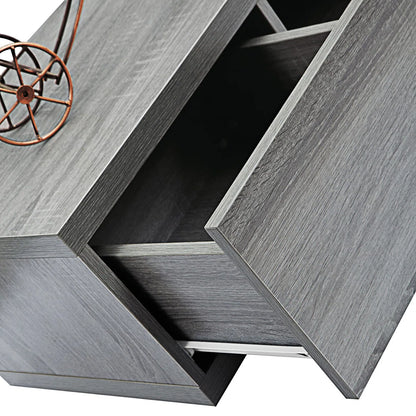 tv panel: Adjustable  tv panel Console with Expandable Frame and 2 Drawers
