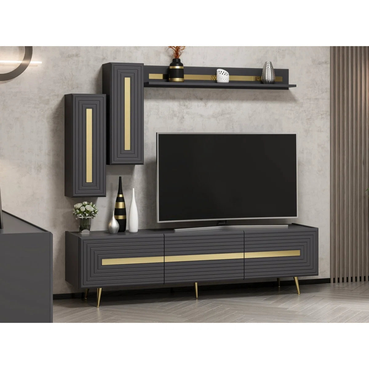 tv panel: Modern tv panel for TVs up to 78"