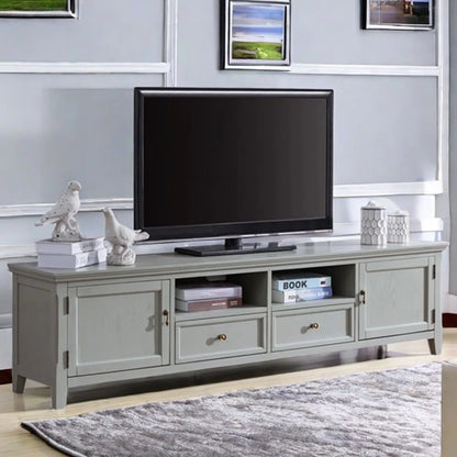 tv panel: Traditional American Style tv panel, Solid Wood Build with Ample Storage