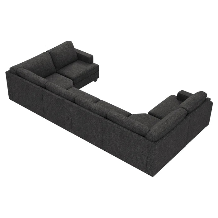 7 Seater Sofa Set: Spacious Sectional Sofa for Large Living Rooms