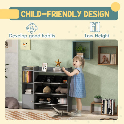 Kids Toy Storage Unit: Isabelle & Max™ Organiser with Bins and Cubbies