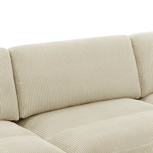 7 Seater Sofa Set: Modern 7-Piece Upholstered Sectional for Spacious Living Rooms