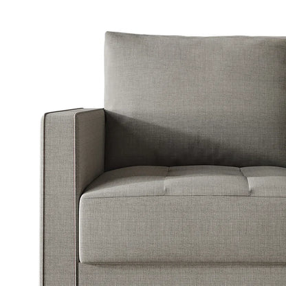 Luxury Sofa Sets: 3-Piece Linen Fabric Sofa Set with Chair, Loveseat & Sofa