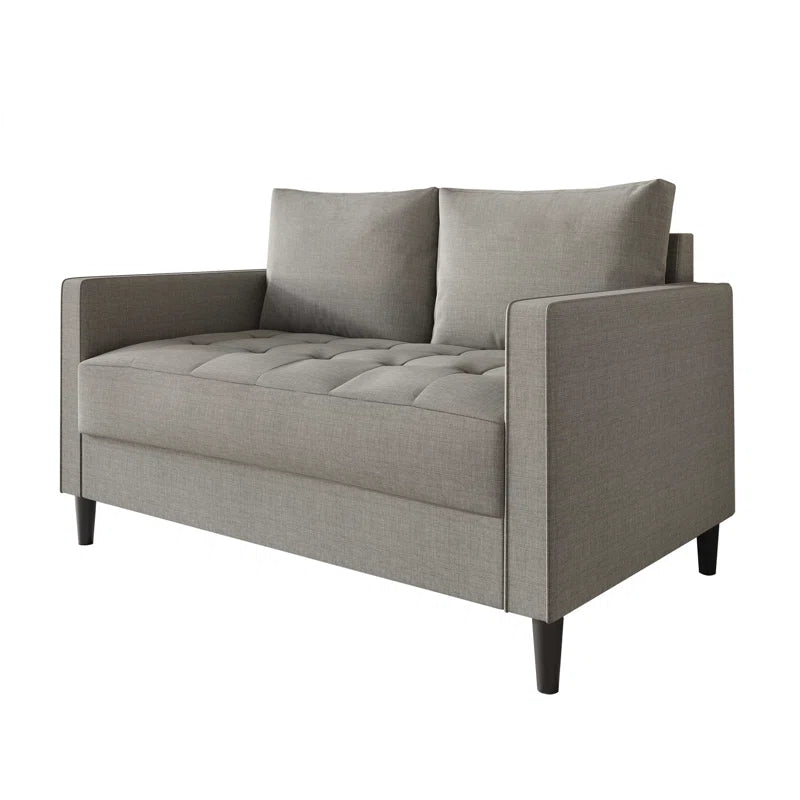 Luxury Sofa Sets: 3-Piece Linen Fabric Sofa Set with Chair, Loveseat & Sofa