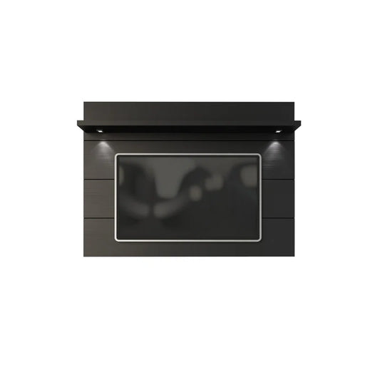tv panel: Modern Floating Wall TV Panel with Sleek Design and Hidden Mounting