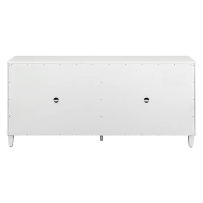 tv panel: 88" Floating Media Console with Storage Shelves and Contemporary Style