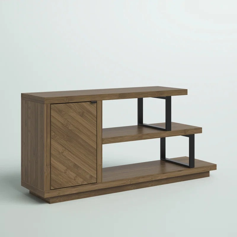 Side Tables: Brown Hinkson TV Stand