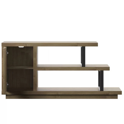 Side Tables: Brown Hinkson TV Stand