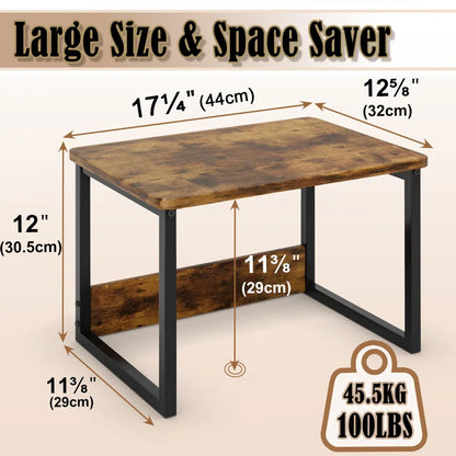 Kitchen Racks: 17.25'' Standard Baker's Rack Made of Steel and Compatible with Microwaves