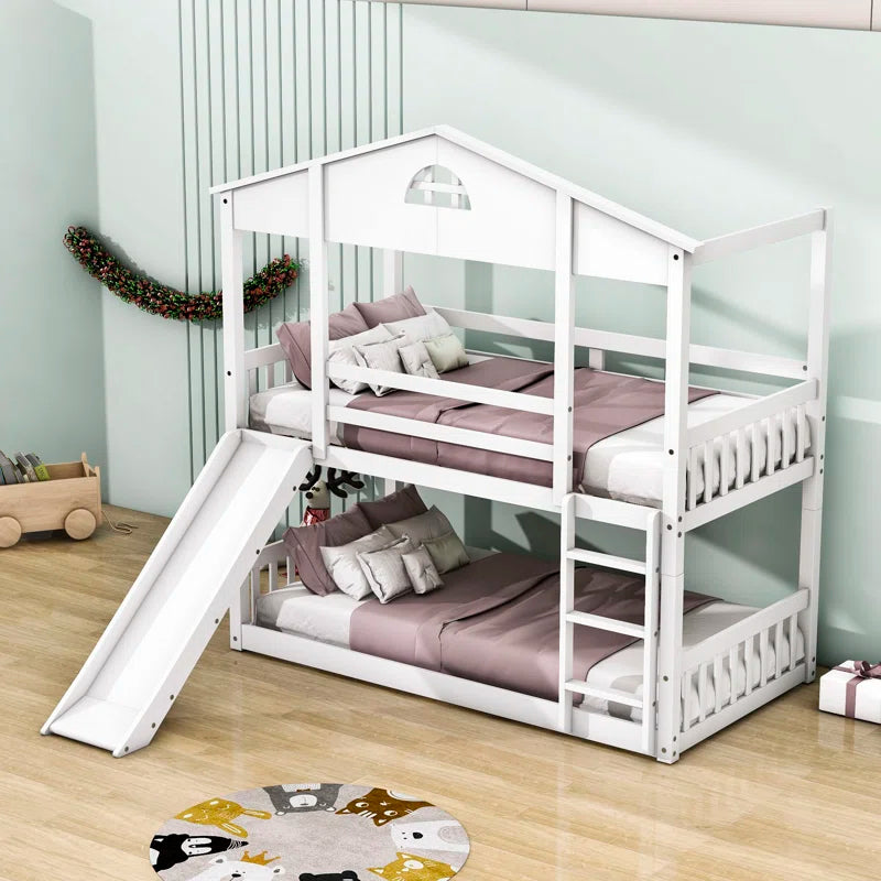 Bunk Bed: Kids Twin Bed White