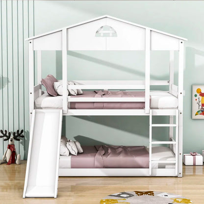 Bunk Bed: Kids Twin Bed White