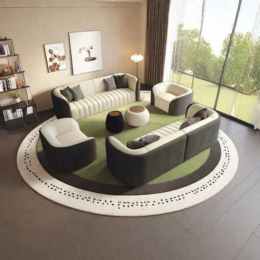 7 Seater Sofa Set: Business In-Line Dealing with Sofa for Office