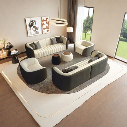 7 Seater Sofa Set: Business In-Line Dealing with Sofa for Office