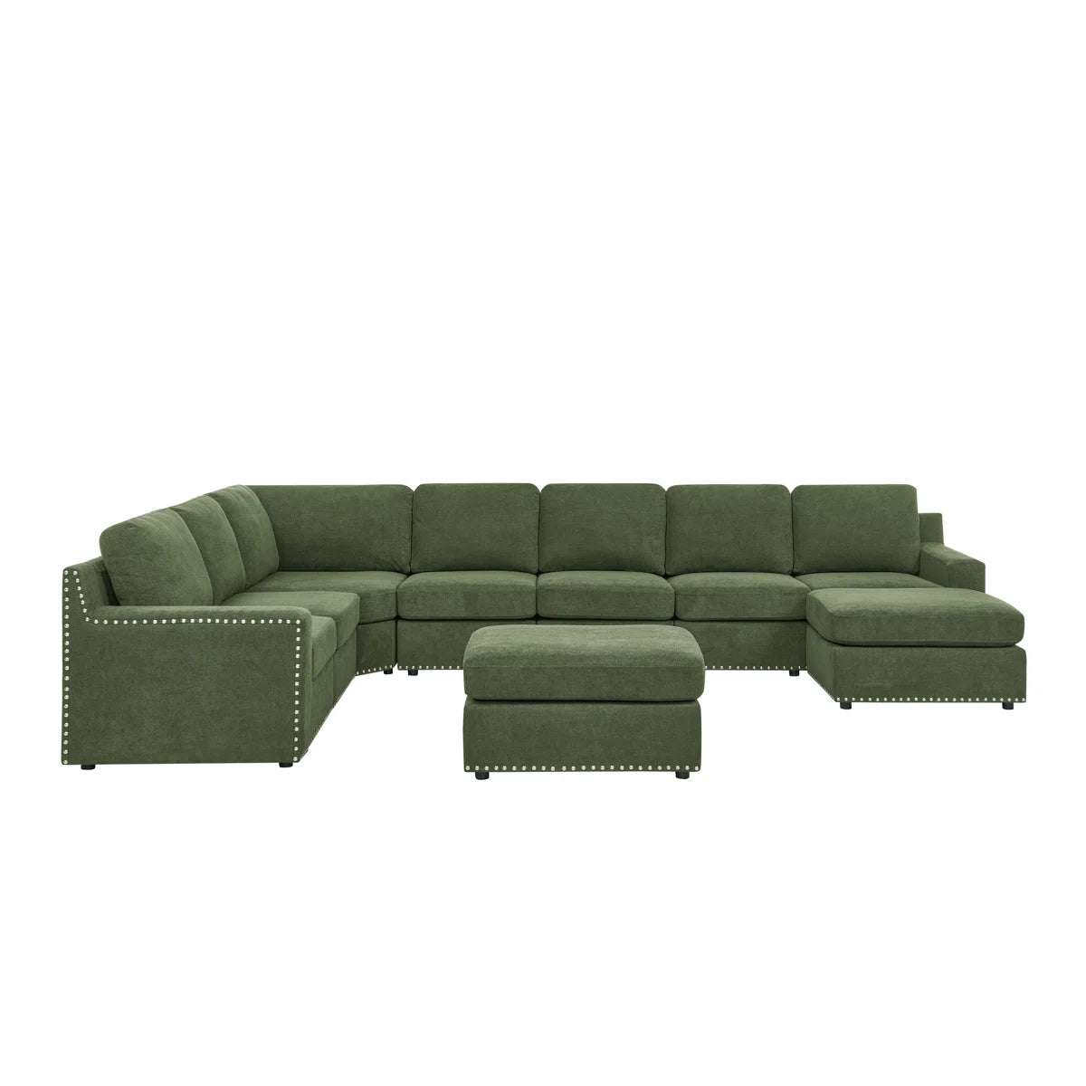 7 Seater Sofa Set:  Modular Sectional for Spacious & Stylish Living Rooms