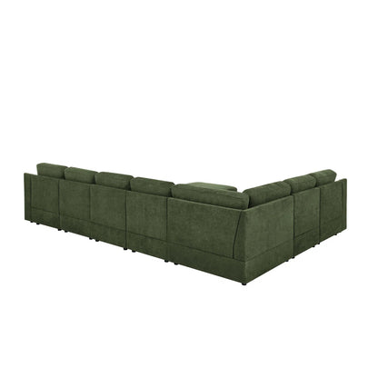 7 Seater Sofa Set:  Modular Sectional for Spacious & Stylish Living Rooms