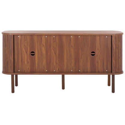 tv panel: 62.99" Wide Storage Credenza with Sleek Modern Design