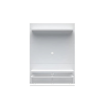 tv panel: TVs up to 42" are compatible with the Everley Floating Entertainment Center