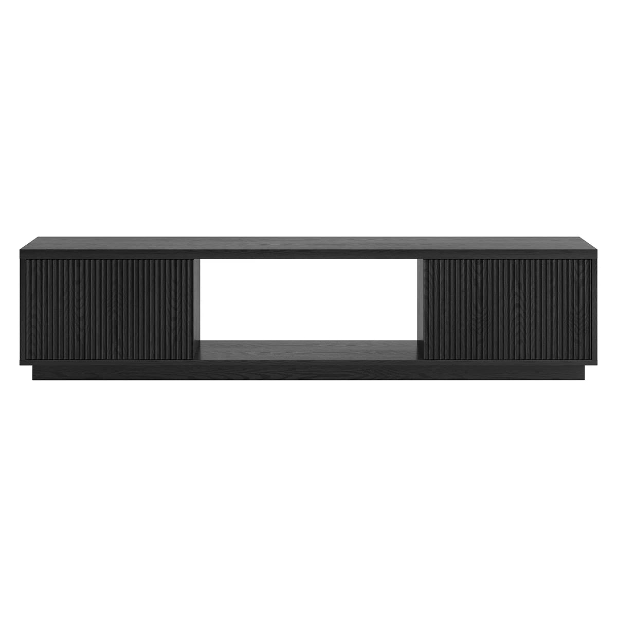 tv panel: Rectangular TV stand with clean lines, perfect for modern living spaces