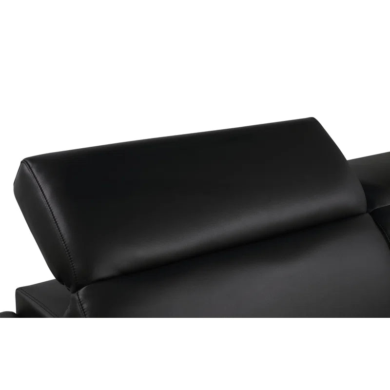 Luxury Sofa Sets: 3-Piece Italian-Inspired Genuine Leather Living Room Set