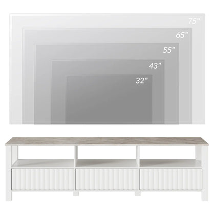 tv panel: Modern tv panel for TVs up to 75 Inches with Storage