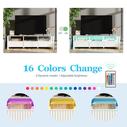 tv panel: Modern tv panel for TVs up to 75 Inches with Storage