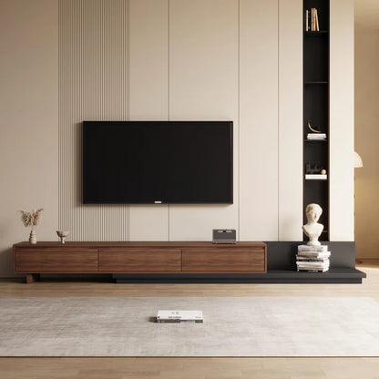 tv panel: Adjustable TV Stand for 79"–130" Entertainment Spaces