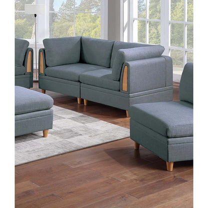 7 Seater Sofa Set: 7Pc Sectional for Modern Sofa Set