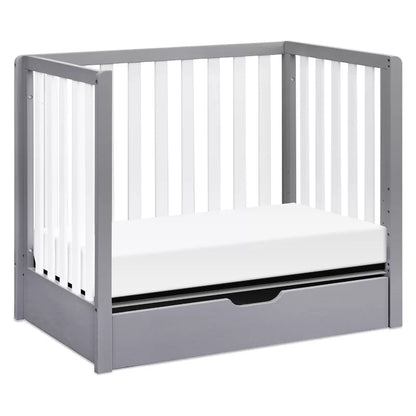 Cribs: 4-in-1 Mini Convertible Crib with Storage
