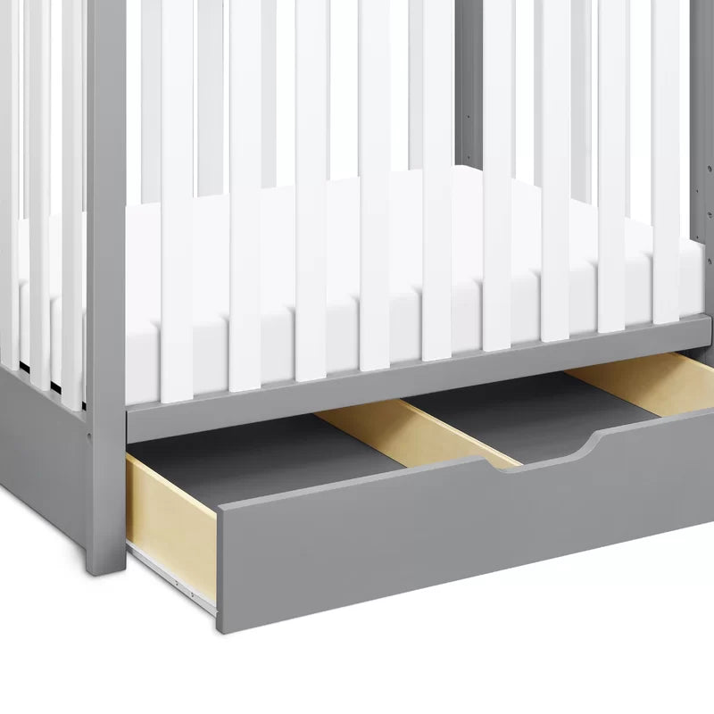 Cribs: 4-in-1 Mini Convertible Crib with Storage