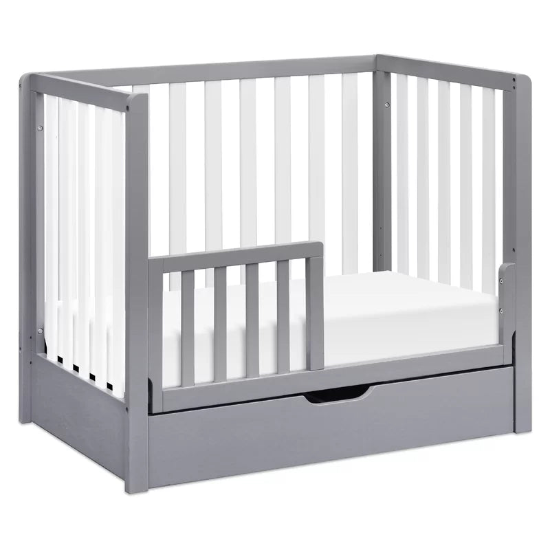 Cribs: 4-in-1 Mini Convertible Crib with Storage