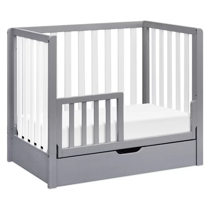 Cribs: 4-in-1 Mini Convertible Crib with Storage