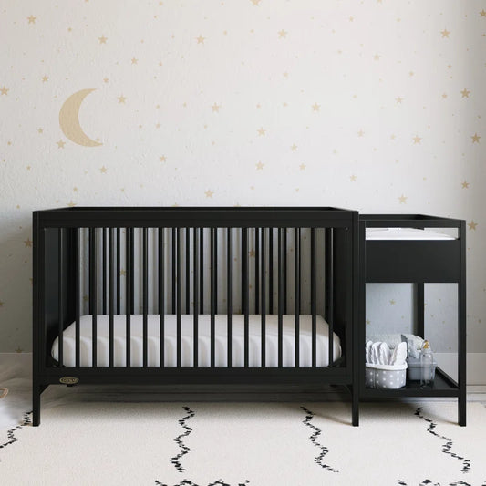 Cribs: 4-in-1 Standard Convertible Crib and Changer