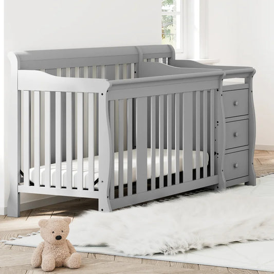 Cribs: 5-in-1 Convertible Crib and Changer