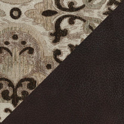 Luxury Sofa Sets: 2-Piece Traditional Faux Leather Sofa & Loveseat Set with Nailhead Trim