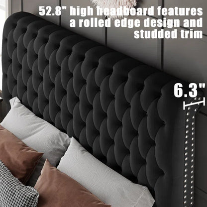 Divan Bed: Arcadio Upholstered Bed