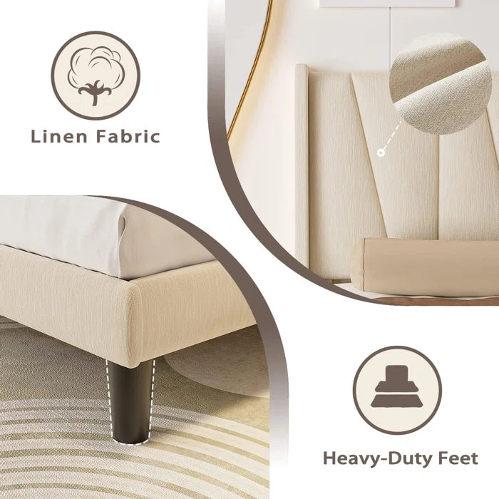 Divan Bed: Asfak Upholstered Bed