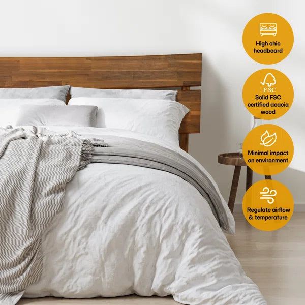 Divan Bed: Aurora Solid Wood Bed Frame with Headboard