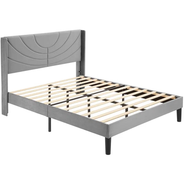 Divan Bed: Auxter Upholstered Bed