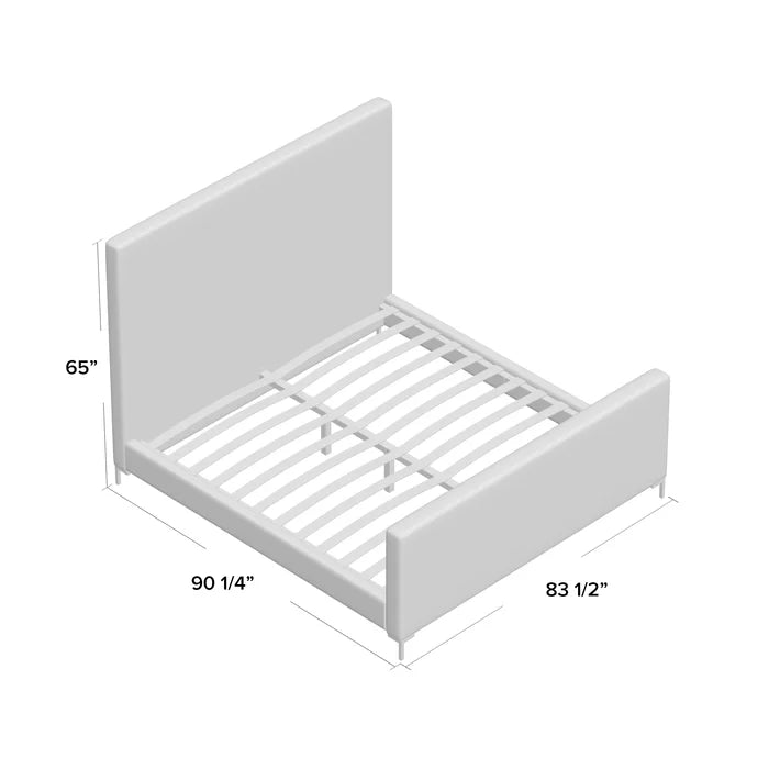 Divan Bed: Balasa Upholstered