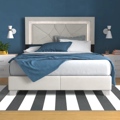 Divan Bed: Beckville Upholstered Bed